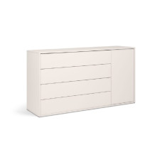 Комод 1Дв 4Ящ Тоні / Tony Кашемір MiroMark TN-61-CM