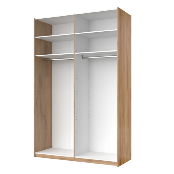 Шафа-купе з дзеркалом 1,5x2,4 Белла / Bella Глянець Білий MiroMark BL-84-WB