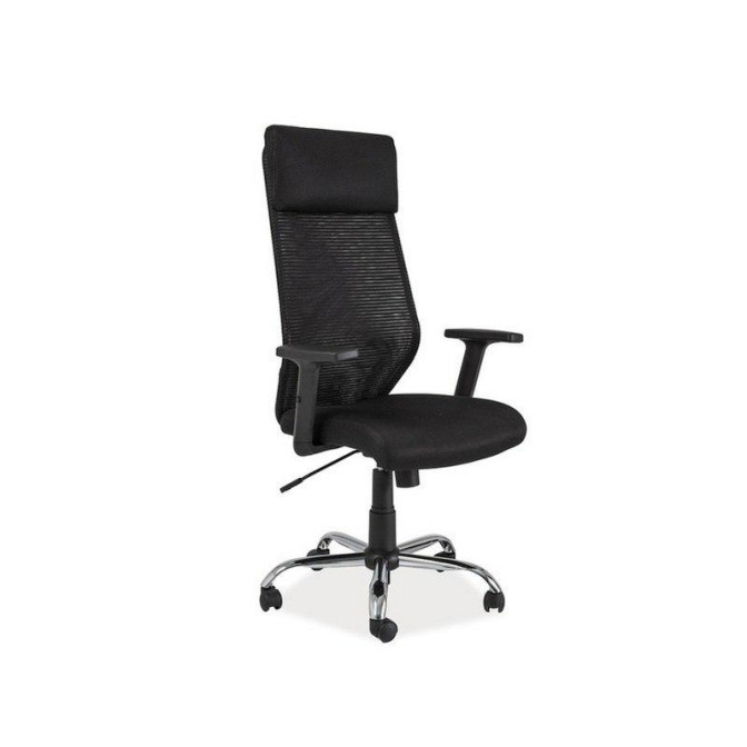Офісне крісло signal Q-211 Чорний/чорний
