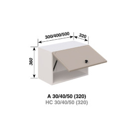 Кухонна секція антресоль А 40 (320) Сью Світ меблів