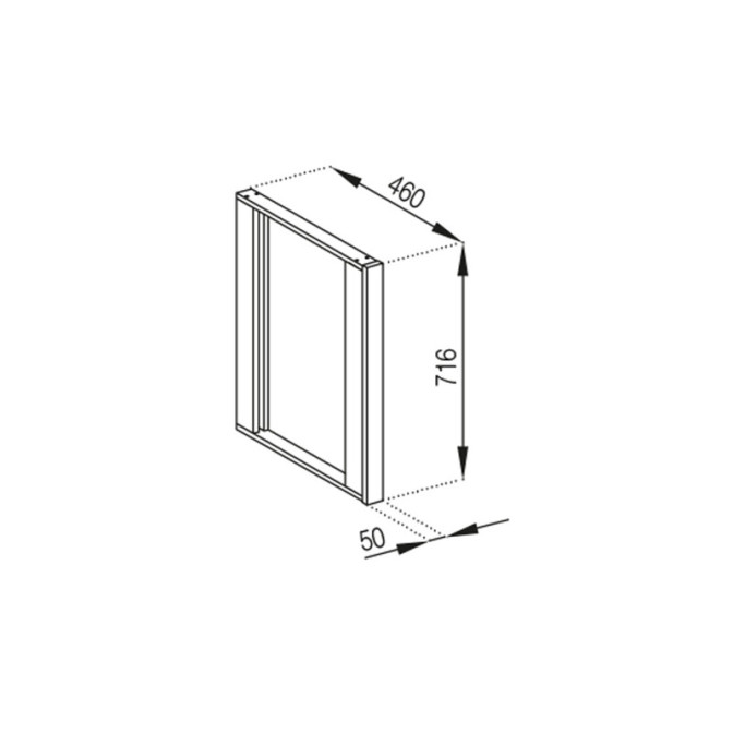 Кухонная секция нижняя Н вставка Марта Мир мебели