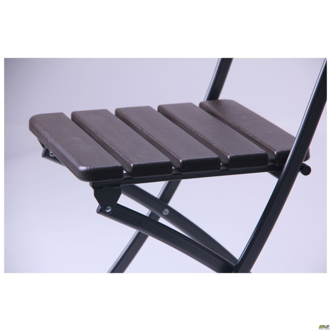 Стул складной Даймлер пластик Wooden Brown AMF