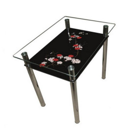 Стіл Sentenzo Сакура двополочний 90*65