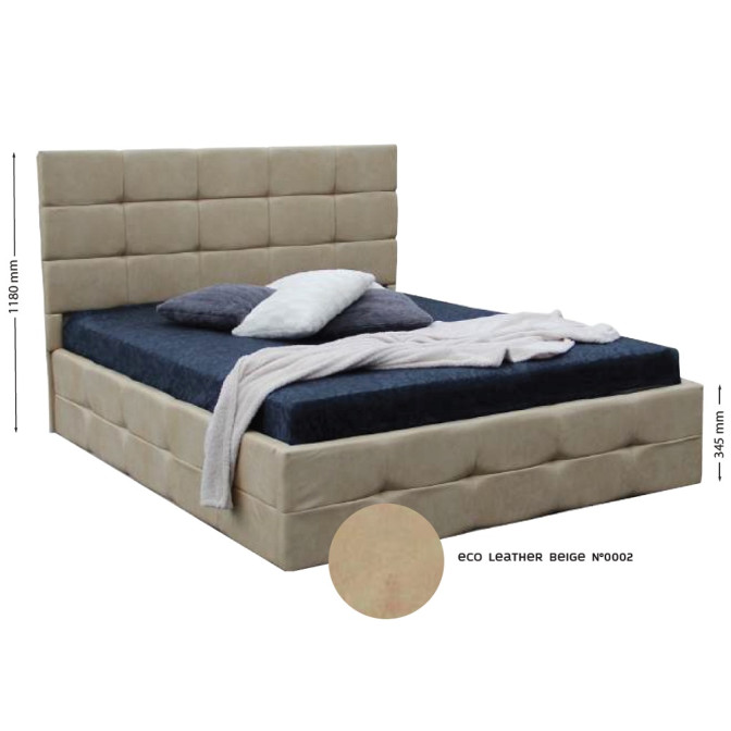 Кровать Мягкая обивка 1,6x2,0 Бристоль / Bristol MiroMark SF-36-BR