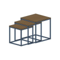 База для набора столов журнальных Кубо Металл-Дизайн