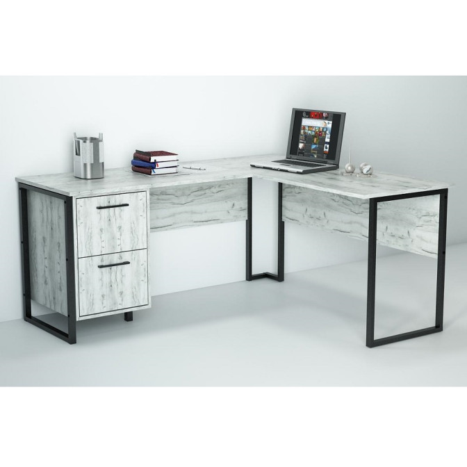 Стол угловой офисный СУЛА 5-1 Гамма стиль