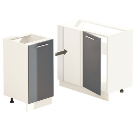 Кухонна секція нижня Н100х60.82.1Д. кут. Мийка Еко Комфорт меблі