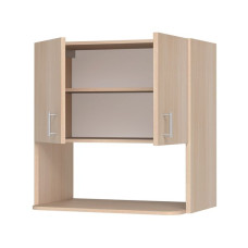 Кухонная секция с ручкой верхняя ШВСВЧ 2Д.900.600 Элегант (без рисунка) Мат Краска E-Line Senam  