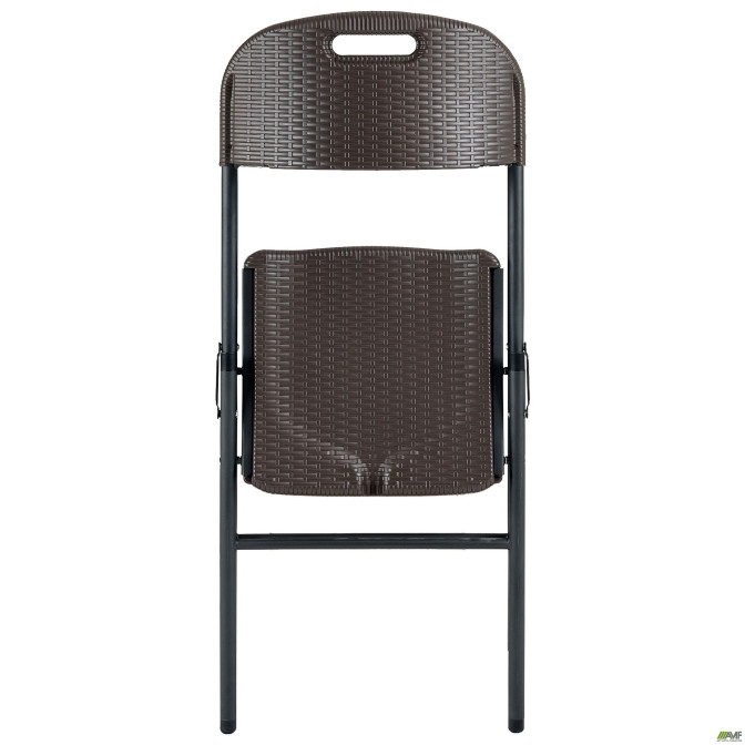 Стул складной Кnox под ротанг коричневый AMF