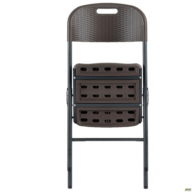 Стул складной Кnox под ротанг коричневый AMF