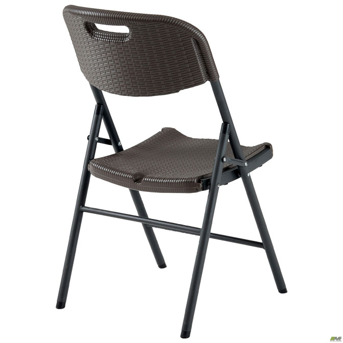 Стул складной Кnox под ротанг коричневый AMF