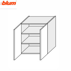 Кухонная секция Миллениум WG верхняя 80В/720 2дв Pro Blum ML-485W/01 MiroMark