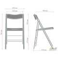 Стул Ибица алюм пластик зеленый RAL 6018 AMF