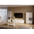Тумба ТВ 1,9м Фемелі / Family Глянець Білий MiroMark FM-190-WB