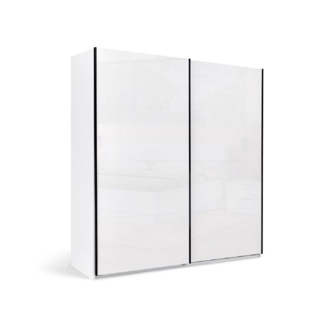 Шафа-купе 2,0х2,1 Міла / Mila Глянець Білий MiroMark MA-20-WB