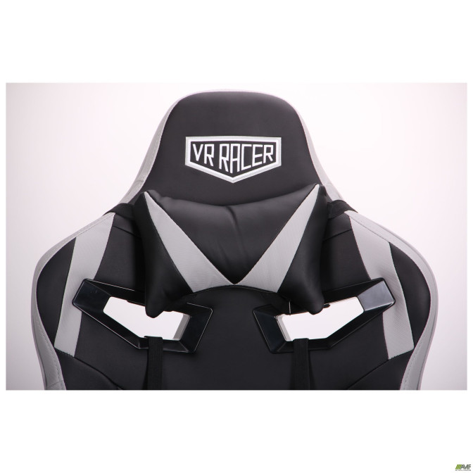 Кресло VR Racer Expert Wizard черный/серый AMF