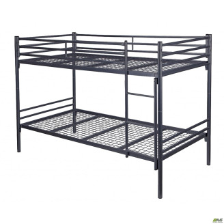 Кровать двухъярусная AMF - 1 90200 2 Черная AMF