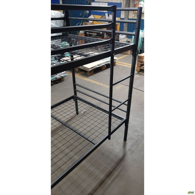 Кровать двухъярусная AMF - 1 90200 2 Черная AMF