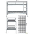 Кровать двухъярусная AMF - 1 90200 2 Черная AMF