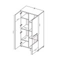 Сервант 2Дв Фемели / Family Глянец Белый MiroMark FM-112-WB