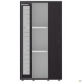 Пенал книжный Оникс 450х400х1090 Мокко, стекло AMF