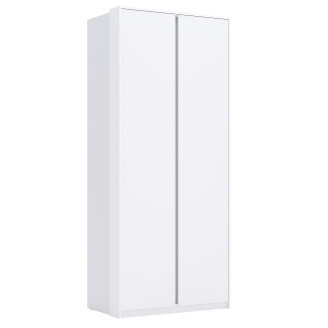 Шкаф 2Дв Тибо / Tibo Супер Мат Белый MiroMark TB-22-WM
