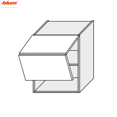 Кухонна секція Вінтаж верхня 60В/720 2дв Aventos Pro Blum VN-463W/9003 MiroMark