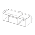 Антресоль Корпус 3Дв Идея / Idea Глянец Белый MiroMark ID-23-WB