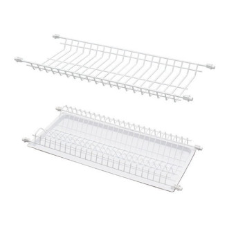 Сушка для посуды в секцию 600мм белая Киевский стандарт Сушка для посуды в секцию 600мм белая Киевский стандарт