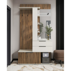 Передпокій Соната Дуб Ліворно / Німфея Альба Світ Меблів