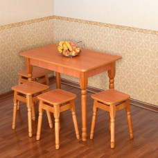 Комплект кухонний стіл  +  табурети Летро
