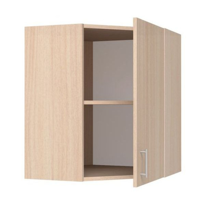 Кухонная секция с ручкой верхняя ШВК 1Д.720.600х600 Элегант (без рисунка) Мат Краска E-Line Senam  