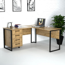 Стол угловой офисный СУЛГ 2-1 Гамма стиль