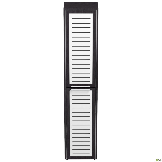 Пенал книжный Оникс 450х400х2172 Мокко, стекло AMF