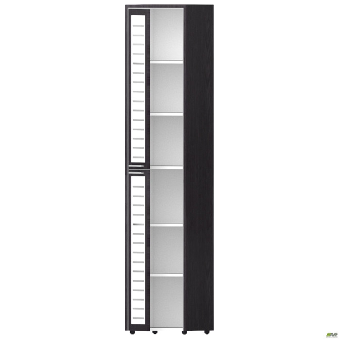 Пенал книжный Оникс 450х400х2172 Мокко, стекло AMF