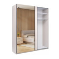 Шкаф-купе с зеркалом 2,0х2,4 Лори / Lory Глянец Кашемир MiroMark LR-86-GC Шкаф-купе с зеркалом 2,0х2,4 Лори / Lory Глянец Кашемир MiroMark LR-86-GC