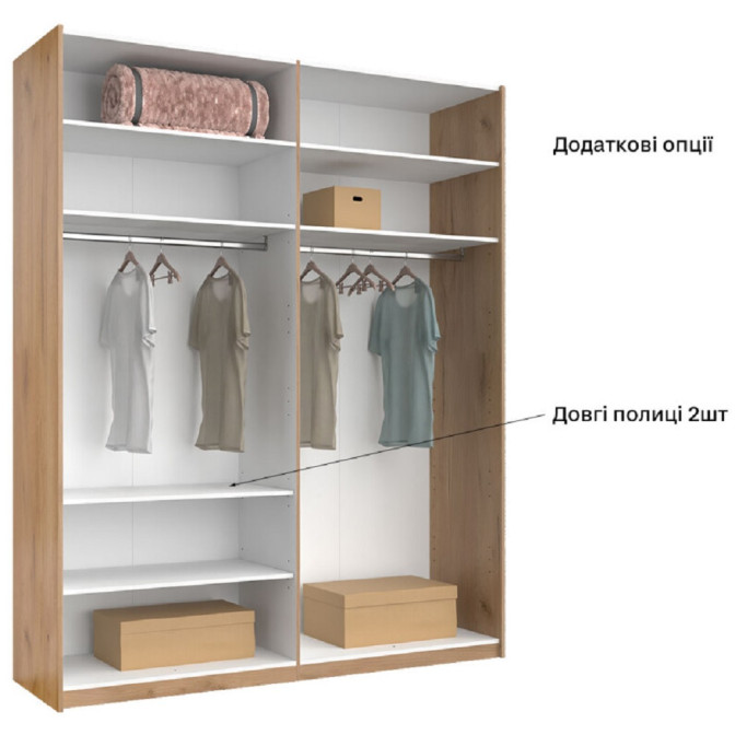 Шкаф-купе с зеркалом 2,0х2,4 Лори / Lory Глянец Кашемир MiroMark LR-86-GC Шкаф-купе с зеркалом 2,0х2,4 Лори / Lory Глянец Кашемир MiroMark LR-86-GC