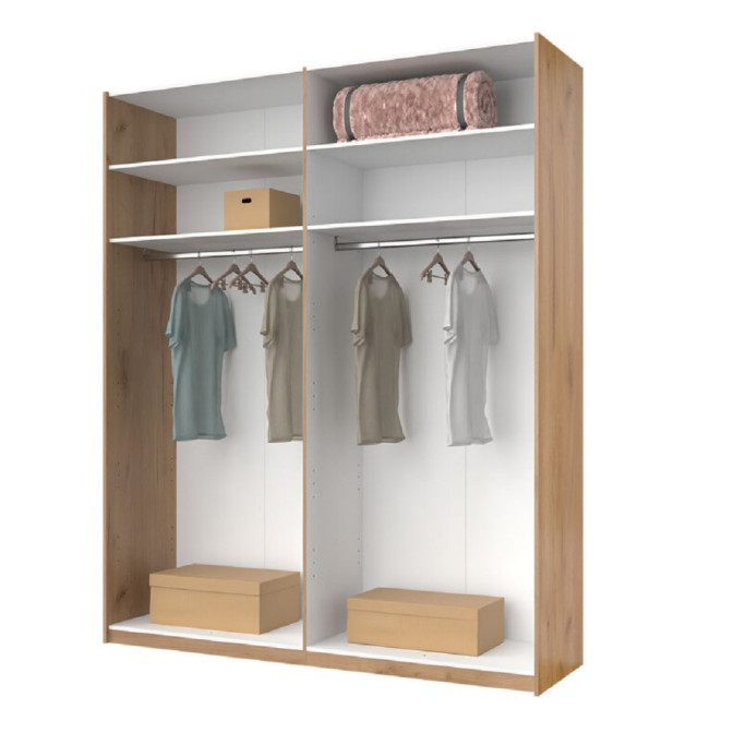 Шкаф-купе с зеркалом 2,0х2,4 Лори / Lory Глянец Кашемир MiroMark LR-86-GC Шкаф-купе с зеркалом 2,0х2,4 Лори / Lory Глянец Кашемир MiroMark LR-86-GC