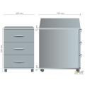 Тумба мобильная SL-421 (400х500х528мм) вяз либерти AMF