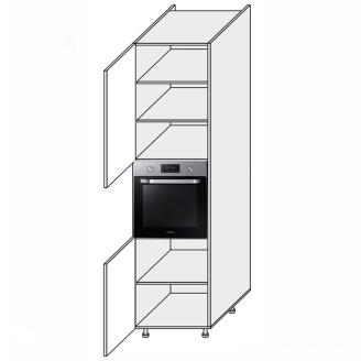 Кухонная секция Винтаж Пенал 60ПД/2320 ДуховкаVN-865W/9003 MiroMark