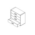 Комод Рутения KOM4S BRW Україна