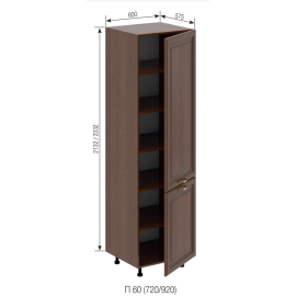 Кухонна секція пенал П 60 (h-920) Роксана Світ меблів