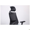 Крісло Lead Black HR сидіння SM 2328/спинка Сітка HY-100 чорна AMF