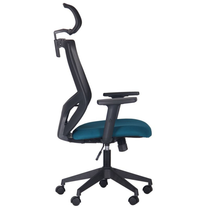 Крісло Lead Black HR сидіння SM 2328/спинка Сітка HY-100 чорна AMF