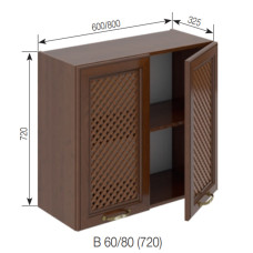Кухонная секция верхняя В 60 Роксана Мир мебели
