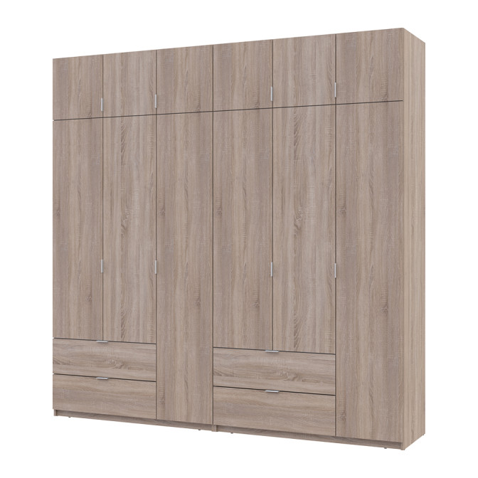 Комплект шкафов Лукас 3 + 3 ДСП 240 Doros