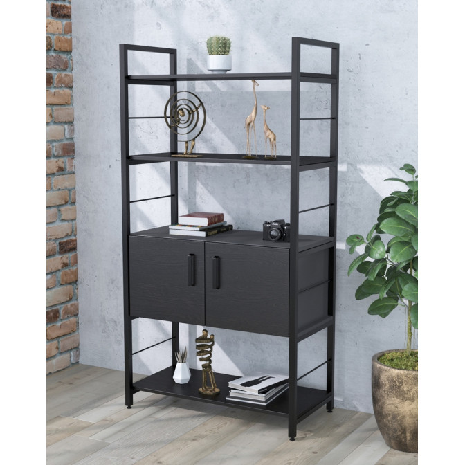Стелаж L-155 з дверцятами Loft Design