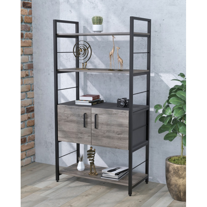 Стелаж L-155 з дверцятами Loft Design