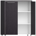 Шкаф книжный Оникс 900х400х1090 Мокко  AMF