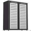Шкаф книжный Оникс 900х400х1090 Мокко, стекло  AMF